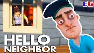 ЭТОТ СОСЕД ЧТОТО СКРЫВАЕТ Hello Neighbor Мультяшная хоррор игра ПРИВЕТ СОСЕД от Cool GAMES [upl. by Chappy]