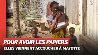 Mayotte  Elles traversent la mer pour assurer un avenir à leurs enfants [upl. by Enyamert]