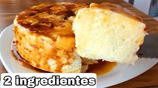 2 ÚNICOS INGREDIENTES para este postre espectacular  SIMPLEMENTE DELICIOSO 🤤 Postre de caramelo [upl. by Nyloc614]