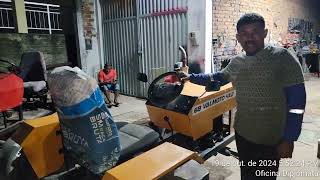 trator caseiro com motor 150 finalizando [upl. by Olvan]