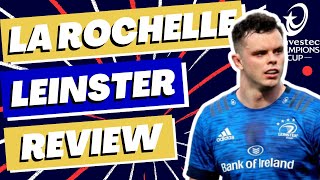 La Rochelle v Leinster Review  Champions Cup 202324 [upl. by Ahtreb]