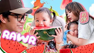 Baby Lakeishas Watermelon Mukbang [upl. by Haney]