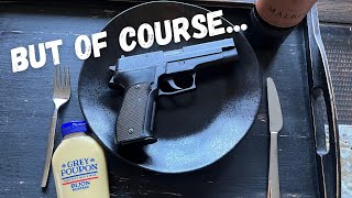 Sig P226 Review Tactical Gourmet West German [upl. by Ettenal]