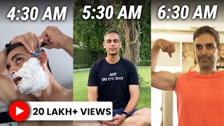 Own Your Morning Powerful Daily Routine  Routines of HIGHLY SUCCESSFUL People  Warikoo Hindi [upl. by Yehc]