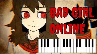 Kagamine Rin  Bad Girl Online Electric Piano Cover [upl. by Sapowith]