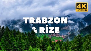 TRABZON amp RİZE  Turkey 4K ULTRA HD [upl. by Banwell9]