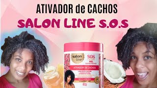 ATIVADOR DE CACHOS SALON LINE SOS CACHOS MEL HUMIDIFICANTE [upl. by Colombi205]