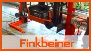 Mobile GabelstaplerHebeanlage GAB7052  Finkbeiner Lifting Systems [upl. by Ettennaj]