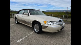 2002 Lincoln Cartier Town Car For Sale CA [upl. by Olocin197]