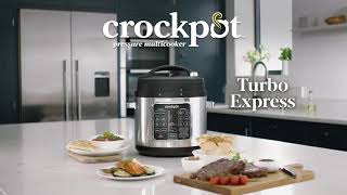 CrockPot Turbo Express 56 l multifunkční hrnec CSC062X [upl. by Drogin990]