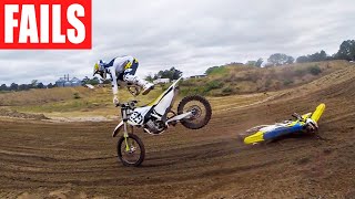 Funny Dirt Bike CRASHES and FAILS 2021 [upl. by Jamison]