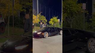 Lambo amp Motorcycles  leaving XCAL Halloween show lamborghini motorcycle motorcycles halloween [upl. by Luben]