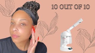 Facial Steamer Unboxing amp Demo  EZBASICS 2 in 1  Amazon Prime Day 2021 [upl. by Atsirak582]