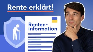 Wie funktioniert unser Rentensystem Rente erklärt Wie sorgt man richtig vor DRV amp Altersvorsorge [upl. by Akenna]