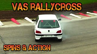 VAS rallycross Arendonk 2772024 Spins amp Action [upl. by Camellia]