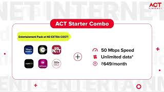 ACT Fibernet  Chennai ’s Ultimate Broadband Plan [upl. by Coriss]