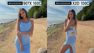 Hasselblad 907X amp CFV 100C Vs Hasselblad X2D Camera Test Comparison [upl. by Clare586]