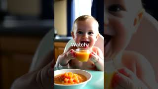 Quick amp Healthy Baby Food Carrot amp Sweet Potato Mash babyfoods babynutrition babydiet kidsmeal [upl. by Niledam512]