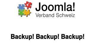 Lernvideo Joomla Backup [upl. by Gittle41]