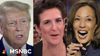 Shock result Maddow on bombshell Iowa poll with Harris leading Trump [upl. by Ykcub]