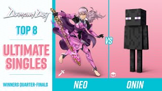 Onin Steve vs Neo Corrin  Top 16 WINNERS QUARTERFINALS  ULTIMATE SINGLES  Diamond Dust [upl. by Esertak709]