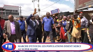 Marché dEtoudi Les Populations Disent Merci au Super Maire de la ville de Yaoundé [upl. by Samara235]