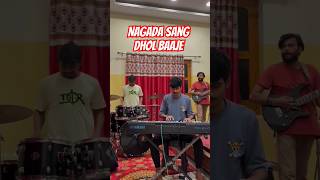 Nagada Sang Dhol live cover livemusic liveband guitar viralvideo viralshorts music newsong [upl. by Enelyt769]