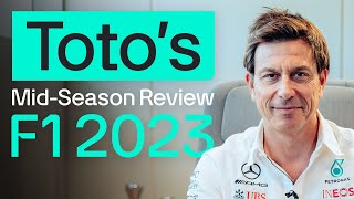 Toto Wolff’s MidSeason Review F1 2023 [upl. by Adnima]