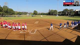 2024 Softball Qld Under 18s Womens Championship  G11  Brisbane v Maryborough [upl. by Nnairet79]