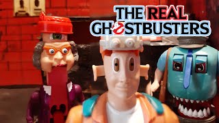 Kenner the Real Ghostbusters Haunted Humans FIgure Review [upl. by Emerick651]