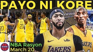 NBA RASYON KOBE BRYANT ITRADE LAHAT para kay Anthony Davis  DRAYMOND NAGIILUSYON Sila [upl. by Eyk769]