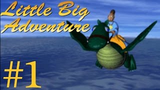 Little Big Adventure Enhanced Edition Walkthrough part 1 [upl. by Renraw]