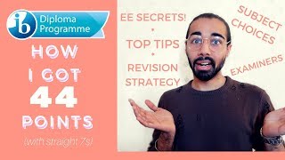 HOW I GOT 44 IB POINTS straight 7s  TIPS amp ADVICE  THIS IS MANI [upl. by Lorelei]