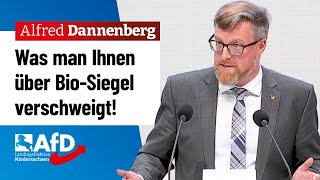 Was man Ihnen über BioSiegel verschweigt – Alfred Dannenberg AfD [upl. by Huei]