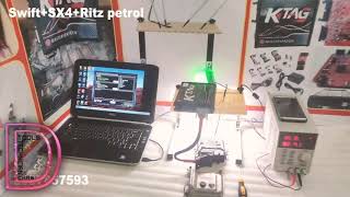 HOW TO READ WRITE SWIFT SX4  RITZ PETROL ECU WITH KTAG [upl. by Idissac]