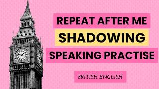 TRAVEL RepeatAfterMe and Shadowing Speaking Practice  Easy Phrases about Traveling [upl. by Neeven]