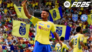 EA FC25  Kerala Blasters Vs Jamshedpur FC  ISL Indian Super league [upl. by Ecitsuj]