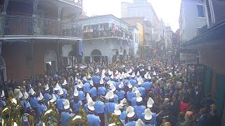 Live  Bourbon Street Camera for Mardi Gras in New Orleans [upl. by Richlad]