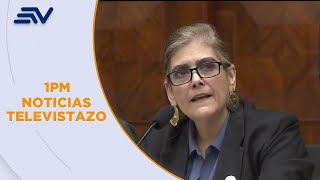 Juicio político contra Mónica Palencia  Televistazo  Ecuavisa [upl. by Flyn]