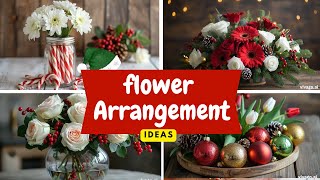 Christmas Flower Arrangement Ideas to WOW Your Guests [upl. by Ovatsug]