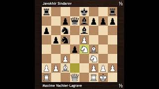 VachierLagrave vs Sindarov  Round of 16  WR Chess Masters Cup 2024  Round 11 [upl. by Ailimaj]