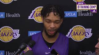 Practice Report Brandon Ingram 10917 [upl. by Stempson]