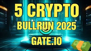 5 cryptomonnaies pépites sur Gateio avant le Bullrun [upl. by Libnah]