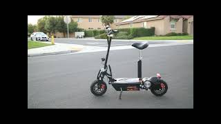 SKRT Electric Scooter Brushlessr 1600W [upl. by Ycnaf]