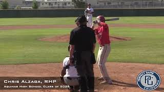 Chris Alzaga Prospect Video RHP Aquinas High School Class of 2026 [upl. by Centeno]