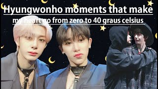 MONSTA X Hyungwonho moments that make my heart go from zero to 40 graus celsius [upl. by Elahcim770]