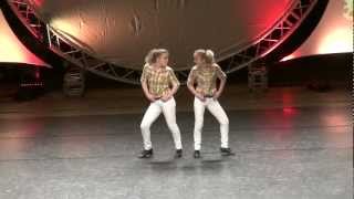 Morgan and Madison Mallum  Traditional Clogging Duet [upl. by Aldric]