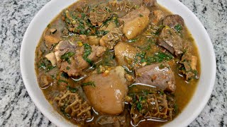 ASSORTED MEAT PEPPER SOUP GOAT MEAT PEPPER SOUP THE PARTY STYLE THE BEST WAY TO MAKE IT [upl. by Octave]