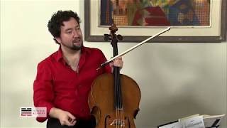 CELLO MASTERCLASS excerpt  SHOSTAKOVICH CELLO SONATA [upl. by Harrad]