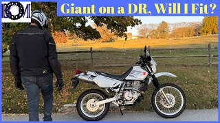 Suzuki DR650 Review  Tall Rider Ergonomics [upl. by Aerdnuahs]